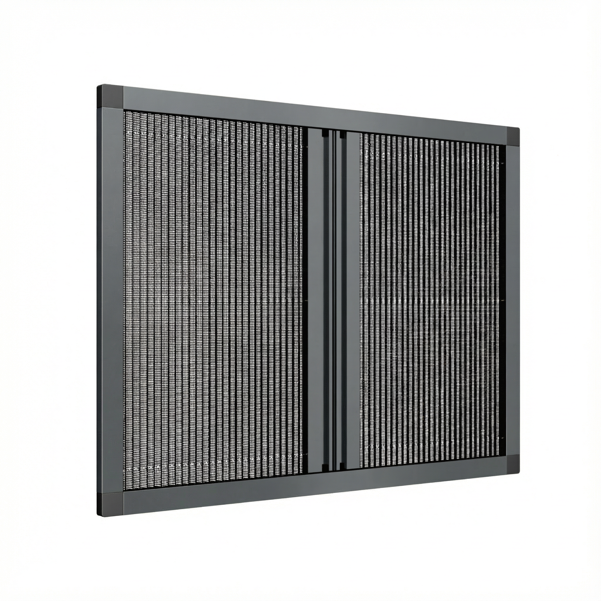 Dubbele Plissé Hordeur