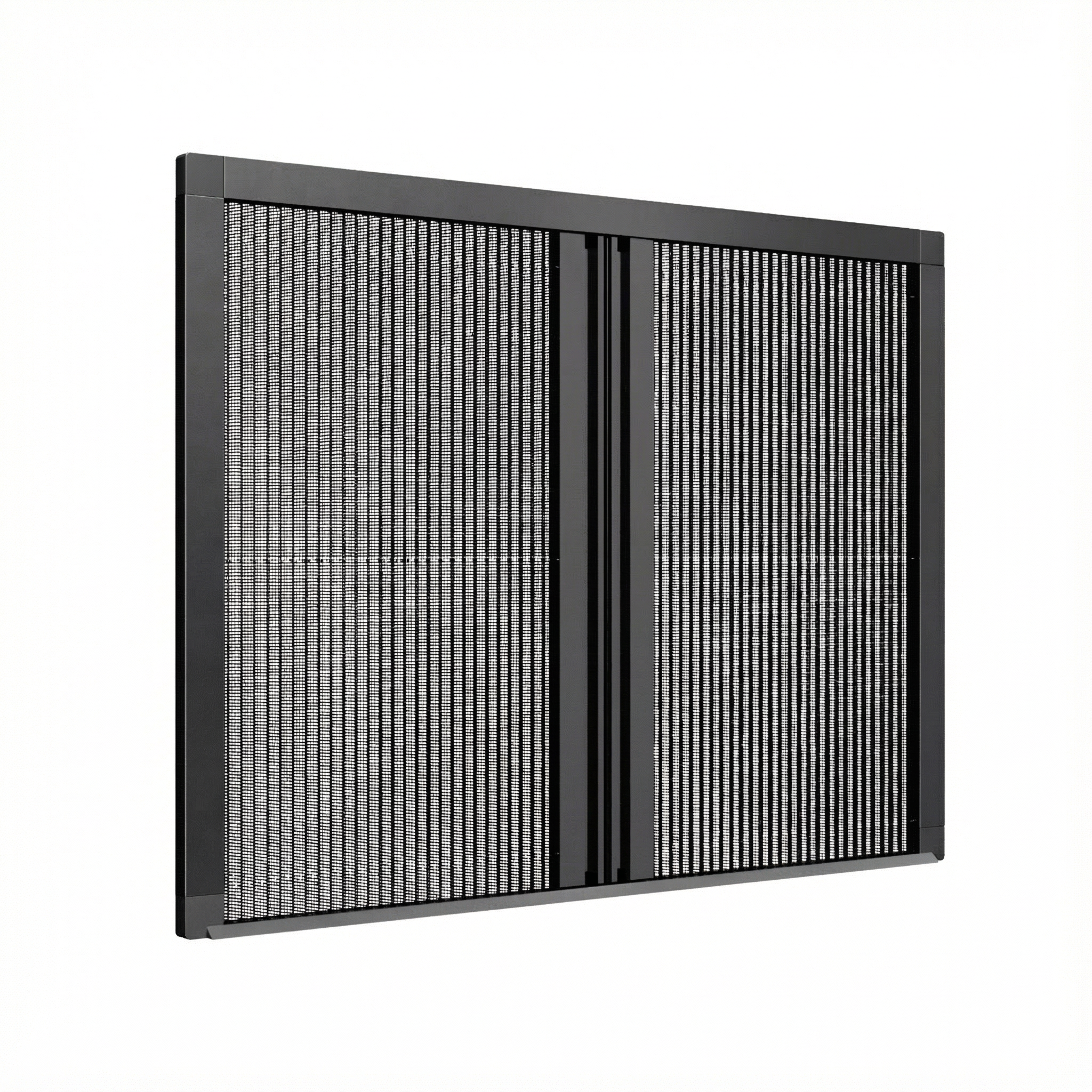 Dubbele Plissé Hordeur