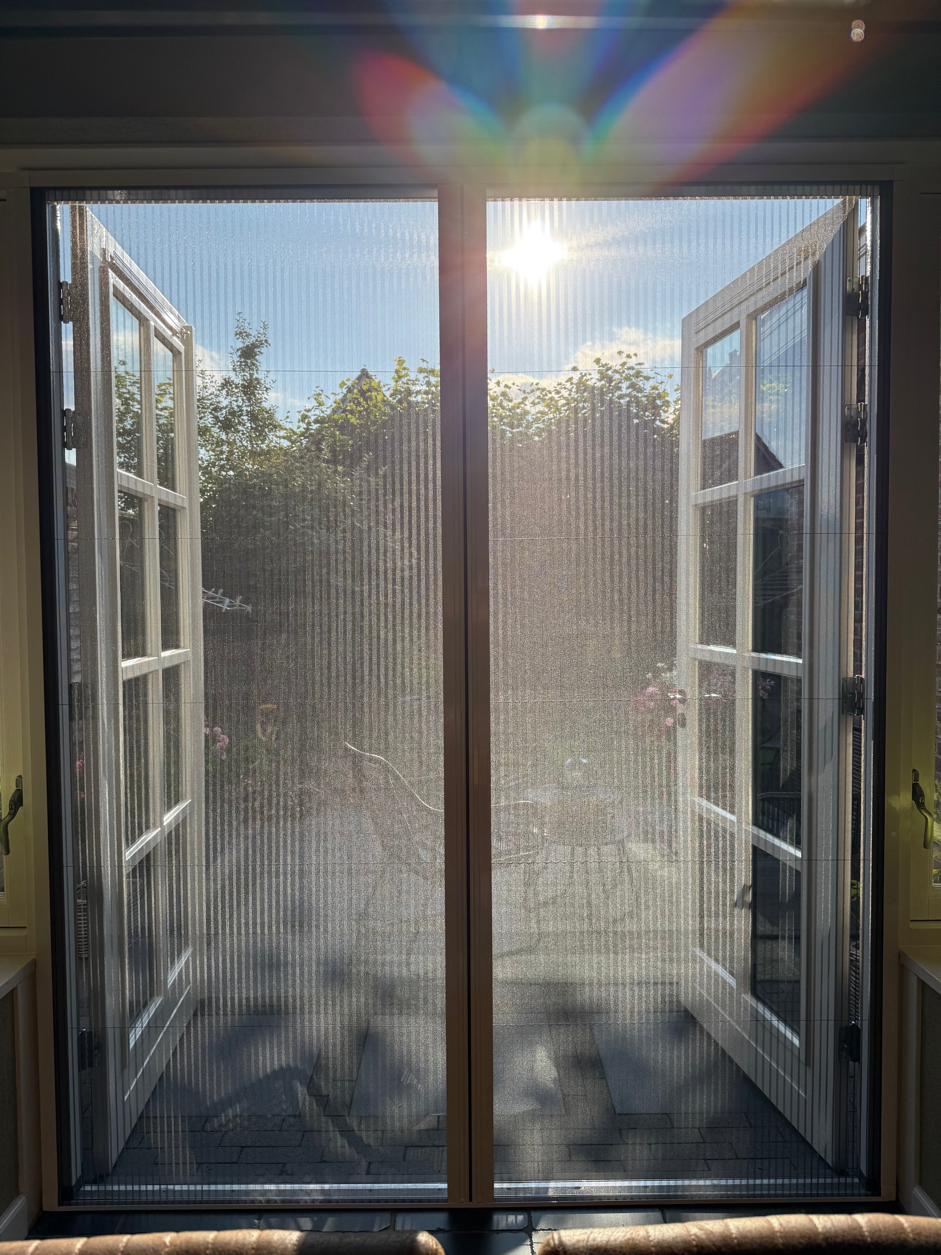 Dubbele Plissé Hordeur