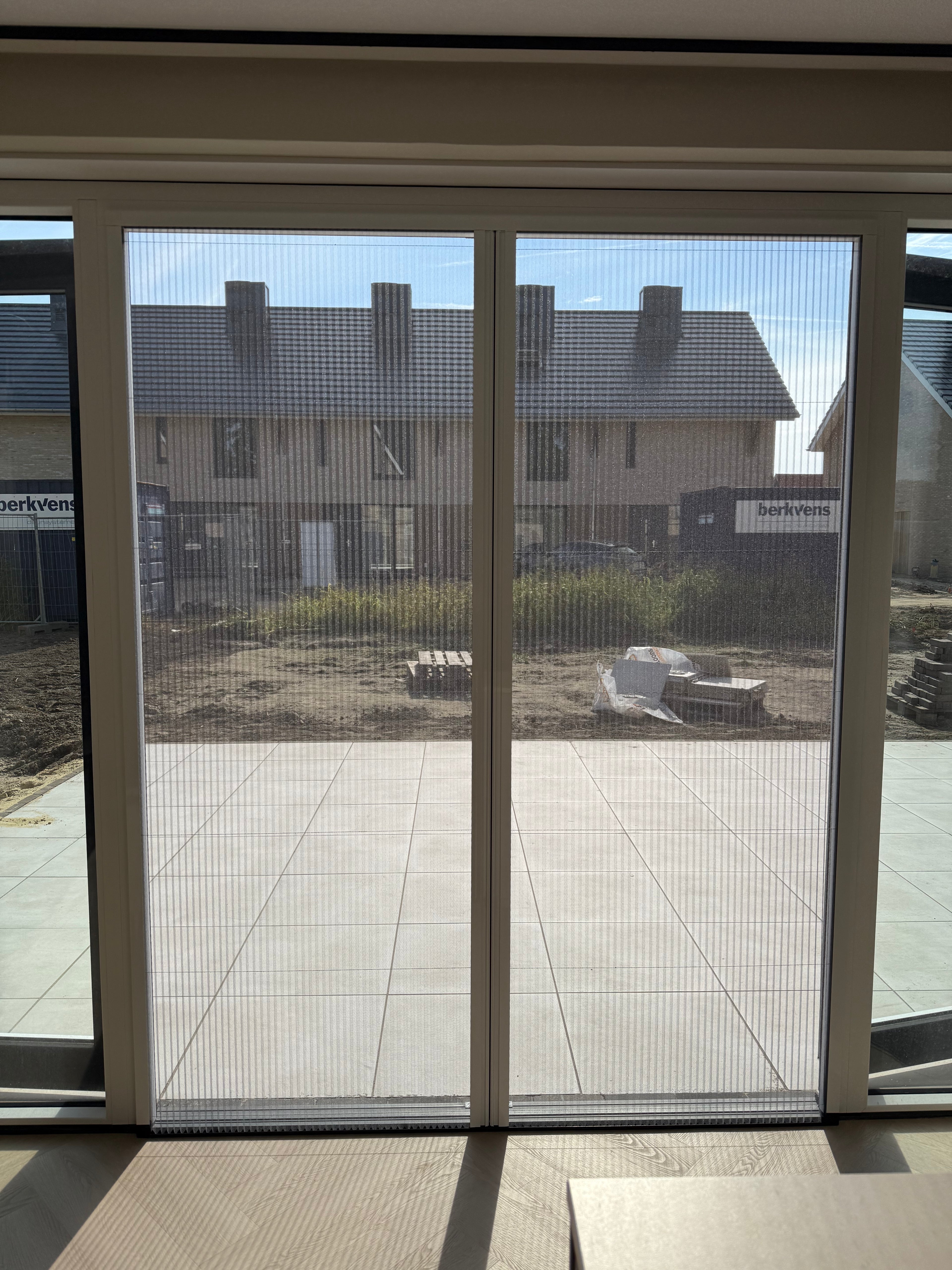 Dubbele Plissé Hordeur