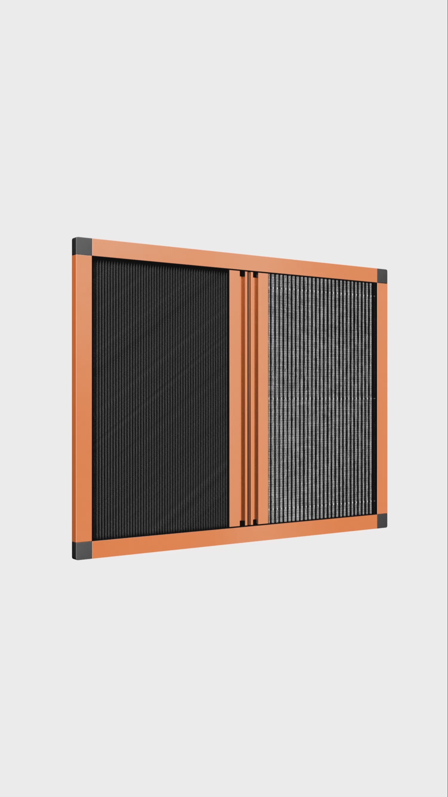 Duo-Thermo Plissé raamhor & gordijn